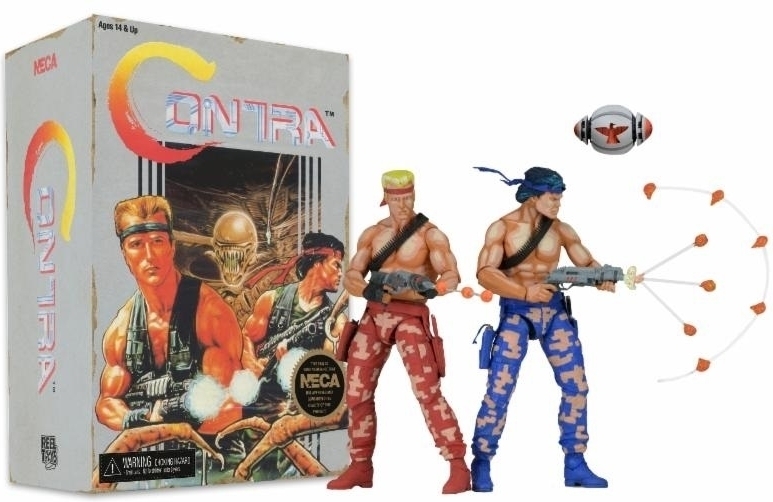 Contra: Bill and Lance 2-Pack - Video Game Appearance - 7 inch AF