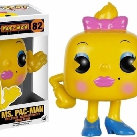 Pac-Man Pop Vinyl Figure: Ms Pac-Man