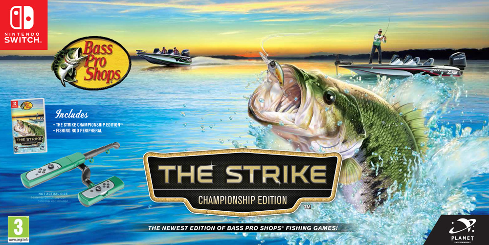 Bass Pro Shops The Strike + Fishing Rod