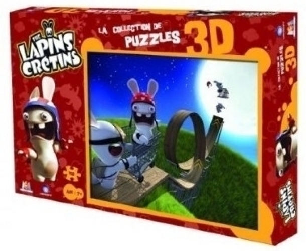 Raving Rabbids 3D Puzzle -Looping-