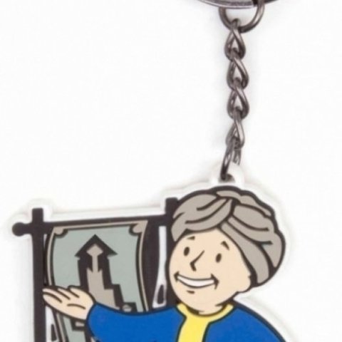 Fallout 4 - Merchant Rubber Keychain