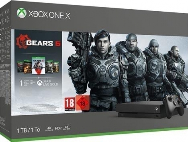 Xbox One X - 1TB + Gears 5