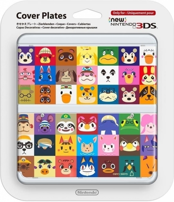 Cover Plate NEW Nintendo 3DS - Animal Crossing Happy Home Designer