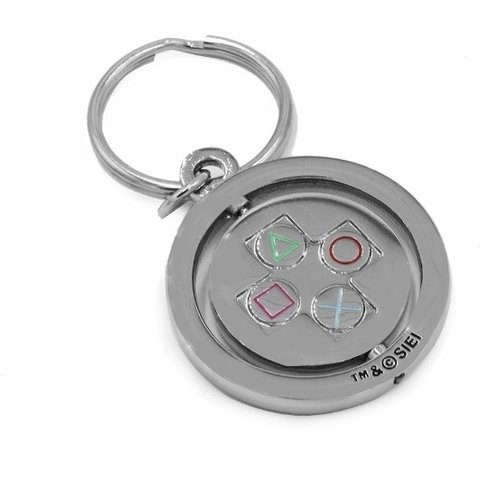 Playstation - Symbols Spinner Metal Keychain