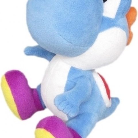 Super Mario Pluche - Blue Yoshi (16cm)