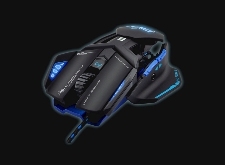 Dragon War Phantom 4.1 Gaming Mouse Blauw