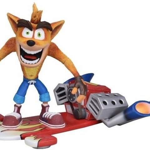 Crash Bandicoot - Deluxe Figure with Jet Board