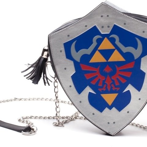 Zelda - Zelda Digital Printed Shield PU Ladies Shoulder Bag