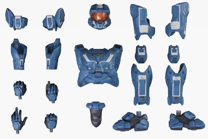 Halo: Mjolnir Mark VI Artfx+ Armor Set