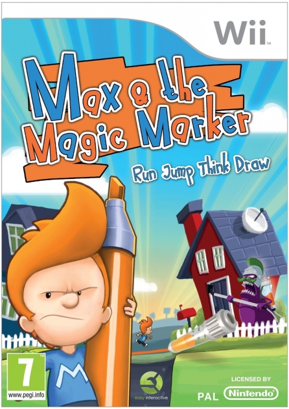 Max and the Magic Marker (verpakking Frans, game Engels)