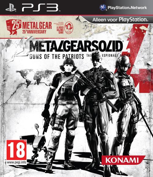 Metal Gear Solid 4 Guns of the Patriots (25th Anniversary)