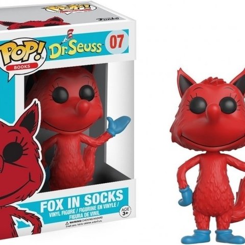 Dr. Seuss Pop Vinyl: Fox in Socks