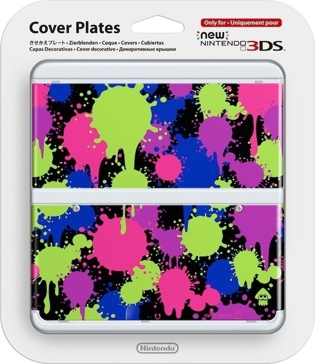 Cover Plate NEW Nintendo 3DS - Splatoon
