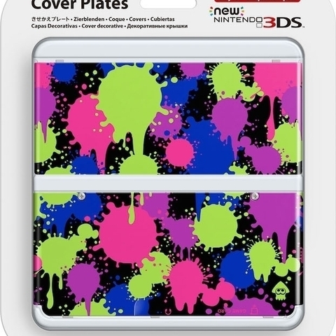 Cover Plate NEW Nintendo 3DS - Splatoon