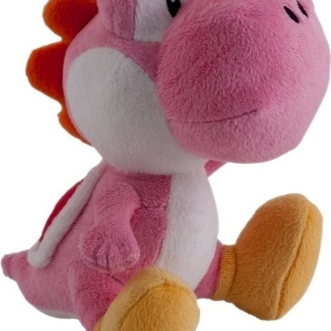 Super Mario Pluche - Pink Yoshi (16cm)