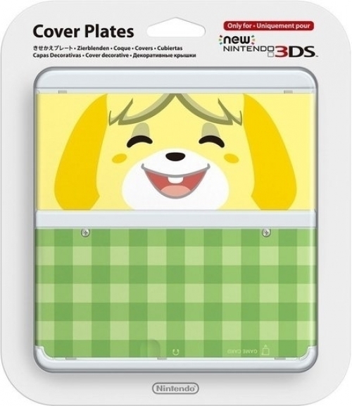 Cover Plate NEW Nintendo 3DS - Animal Crossing Isabelle