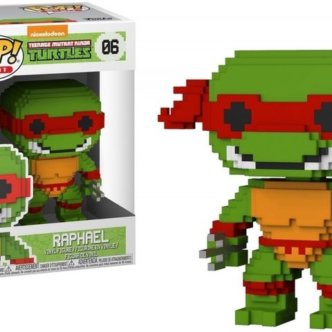 Teenage Mutant Ninja Turtles Pop Vinyl Figure: Raphael (8-bit)