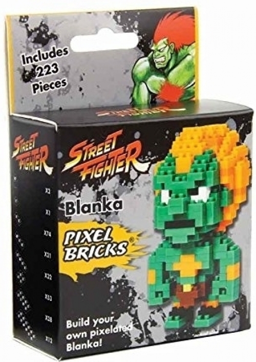 Street Fighter Pixel Bricks - Blanka