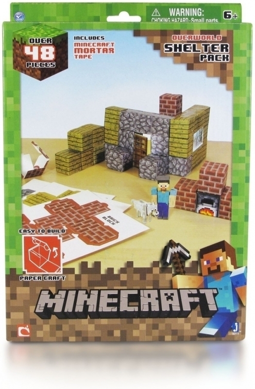 Minecraft Paper Craft Shelter Pack
