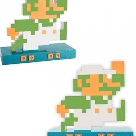 Super Mario Retro Alarm Clock - Luigi