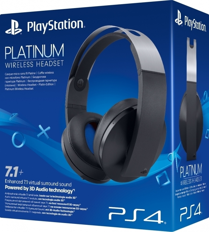 Sony Playstation 4 Wireless Platinum Headset