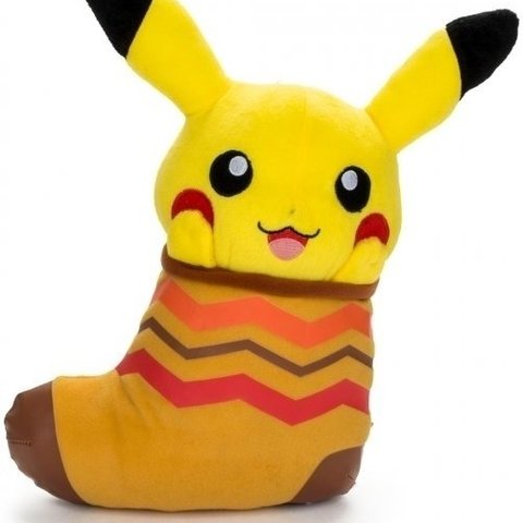 Pokemon Pluche - Pikachu In Stocking