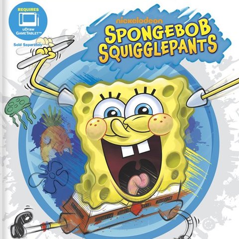 SpongeBob De Onnozele Krabbelaar (uDraw only)
