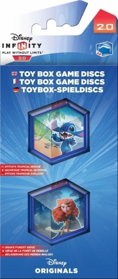 Disney Infinity 2.0 Toy Box Game Discs Disney