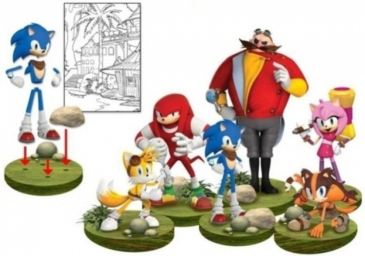 Sonic Boom Buildable Figure