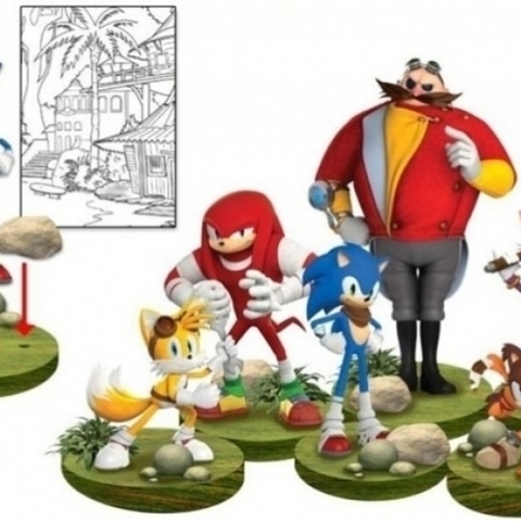 Sonic Boom Buildable Figure