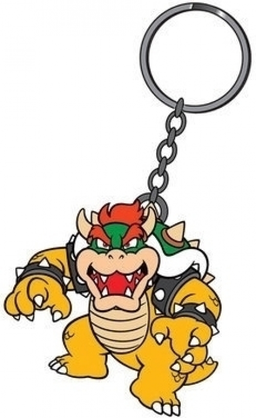 Nintendo Rubber Keychain Bowser