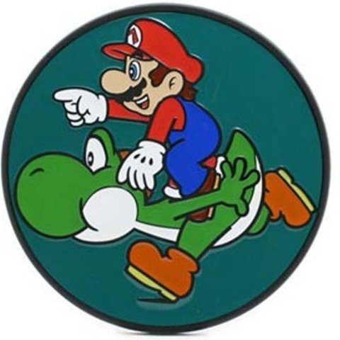 Nintendo Mario and Yoshi Belt Buckle
