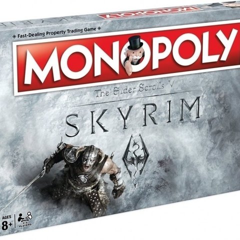 The Elder Scrolls V Skyrim Monopoly