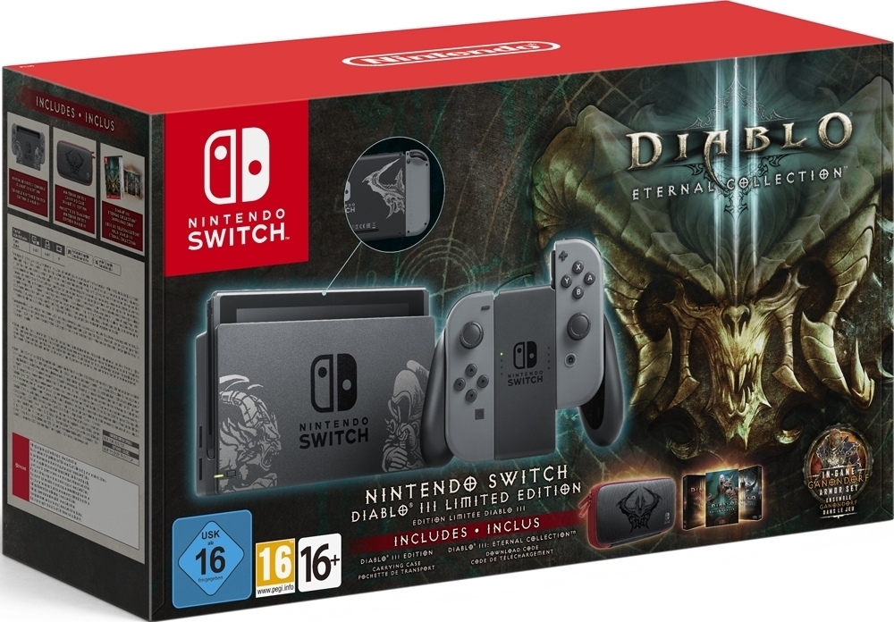 Nintendo Switch Limited Edition Diablo 3 Bundle