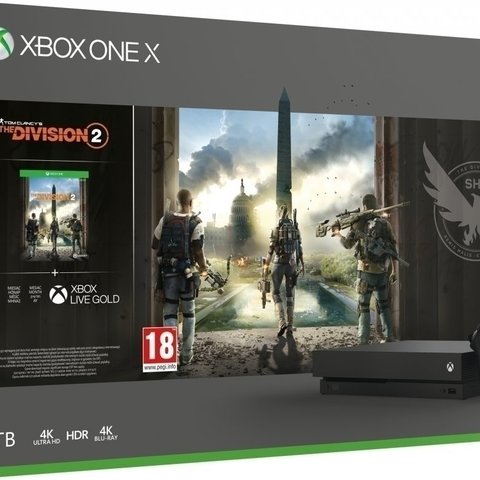 Xbox One X - 1TB + The Division 2