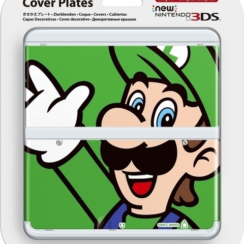 Cover Plate NEW Nintendo 3DS - Luigi