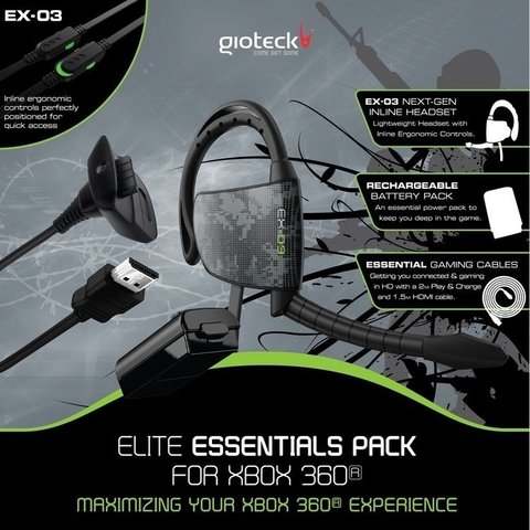 Gioteck Elite Essentials Pack