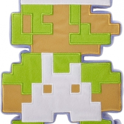 World of Nintendo 8-Bit Pluche - Luigi