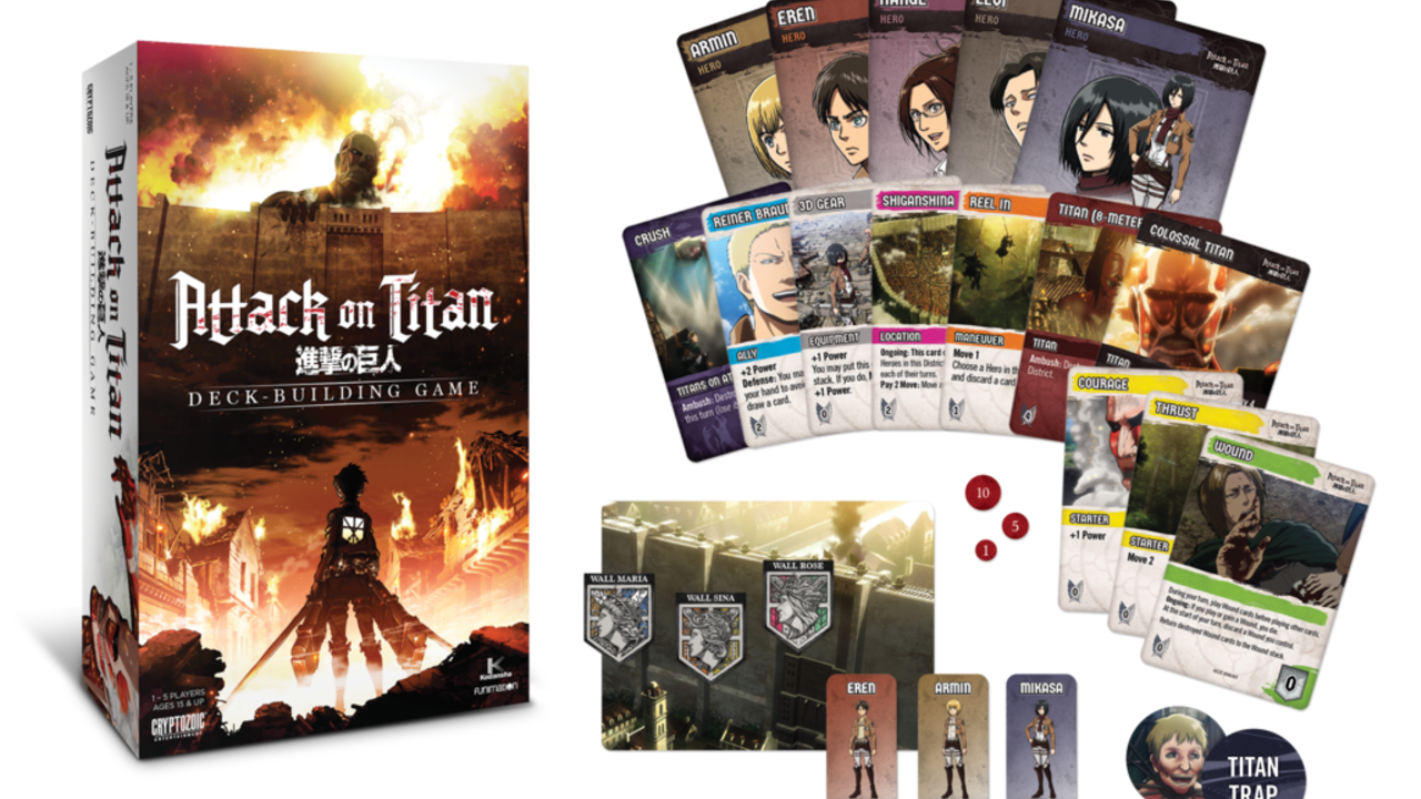 Attack on Titan: Deck-Building Game image #1