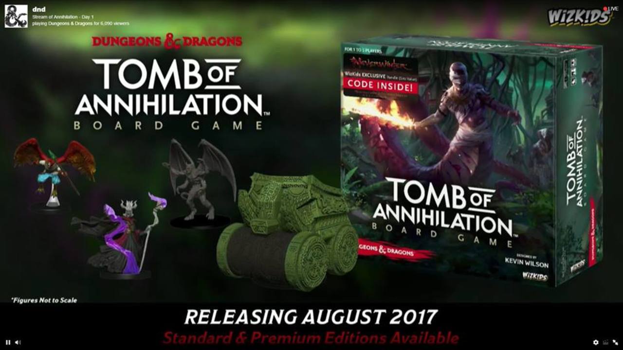 Dungeons & Dragons: Tomb of Annihilation Board Game image #1