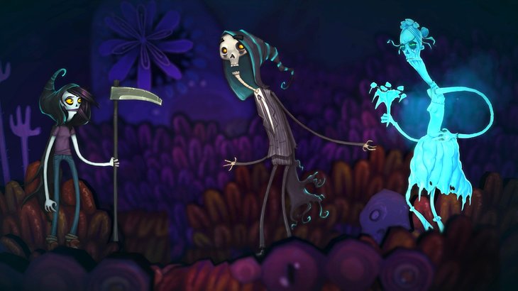 Darkly comedic platform puzzler Flipping Death is out now