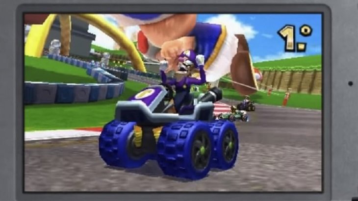 Someone modded Waluigi into Mario Kart 7 and it kind of makes me want to play it again