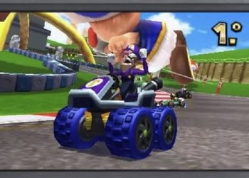Someone modded Waluigi into Mario Kart 7 and it kind of makes me want to play it again