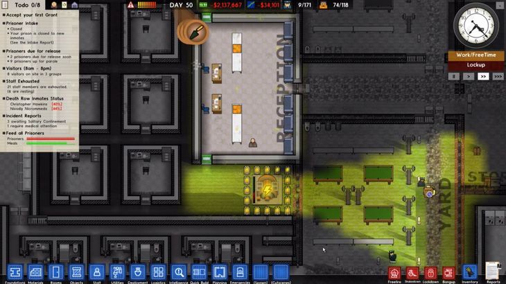 Control the warden in Prison Architect's latest update