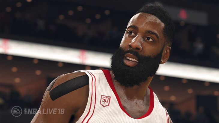 NBA Live 18 reveals launch date and cover star James Harden