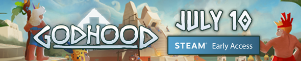 Godhood is coming to Early Access on July 10th! reviews