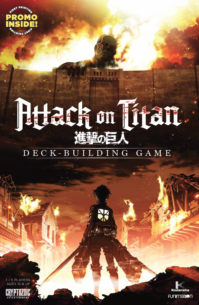 Attack on Titan: Deck-Building Game description reviews