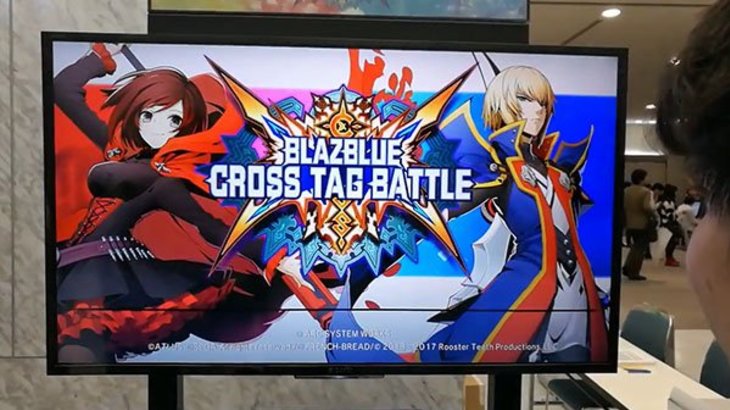 13 minutes of BlazBlue: Cross Tag Battle off-screen gameplay