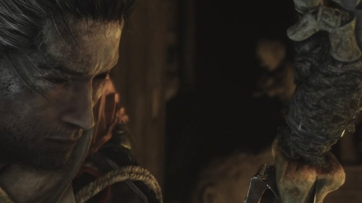 From Software's new game is Sekiro: Shadows Die Twice and it has a hook