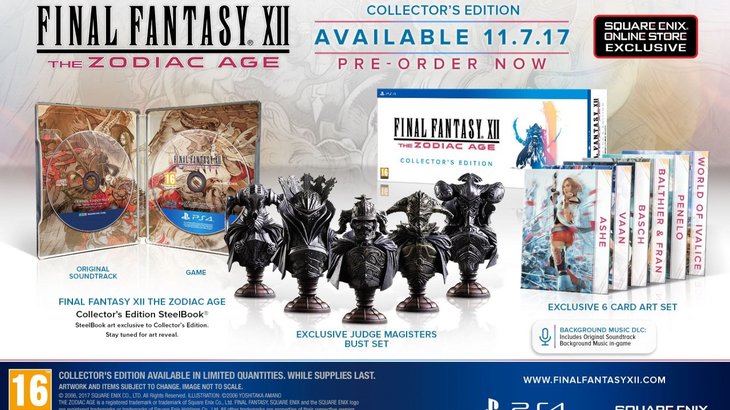 Competition: Win Final Fantasy XII: The Zodiac Age's Stunning Collector's Edition